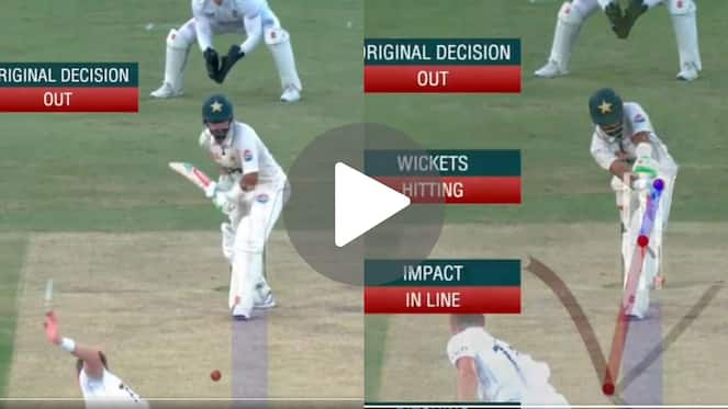 [Watch] Babar Azam Selfishly Wastes A DRS After Chris Woakes Traps Him Plumb In Front